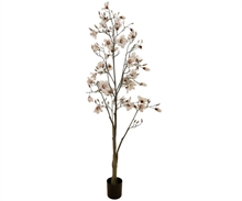 Magnolia træ i rosa 200 cm - kunstigt